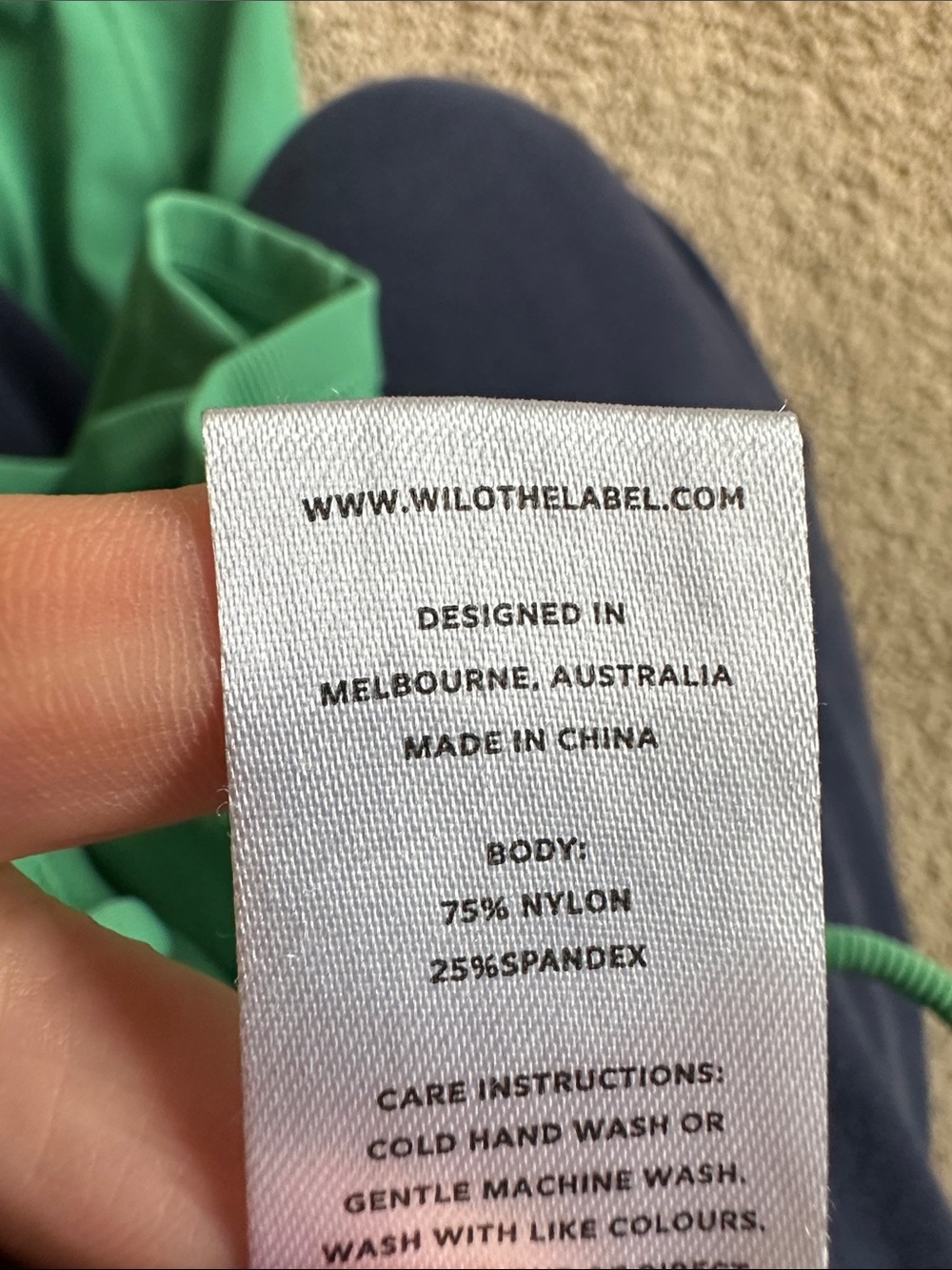 Wilo the label two piece sports bra and leggings set - Picture 5 of 10